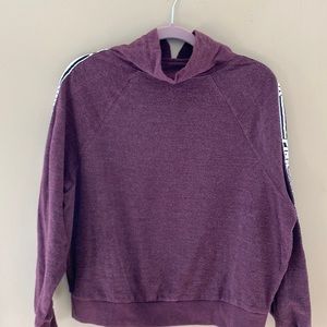 Purple PINK brand cowl neck sweatshirt.